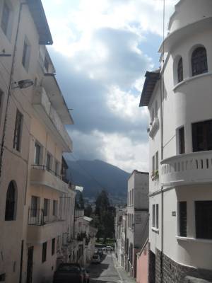 Looking to the valley from Los Rios