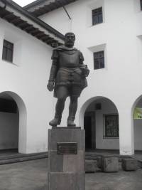 Sebastian Benalcazar: Moved to the New World from Spain in 1519, Benalcázar became an officer in the forces of Pedro Arias Dávila and in 1524 conquered Nicaragua. Joining Francisco Pizarro’s expedition to Peru in 1531, he was given command of the supporting base at Piura. In 1533 he set out to conquer what is now Ecuador. Defeating the Inca chief Rumiñahui, Benalcázar occupied the Indian city of Quito on Dec. 6, 1534. In 1535 he founded a settlement that was later moved to a more healthful site and developed into the modern Guayaquil. Benalcázar led an expedition in search of the mythical Eldorado, believed to be a region abounding in gold. He entered the Popayán region of Colombia, founded the city of Popayán in 1537, and became governor of the district.

The close of Benalcázar’s life was embittered by disputes with other Spanish leaders. He died while under indictment for the killing of one of them, Jorge Robledo.